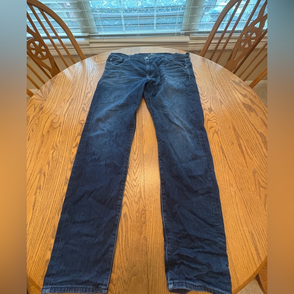 7 For All Mankind Luxe Performance Men’s Straight Jeans Sz 38 X 31